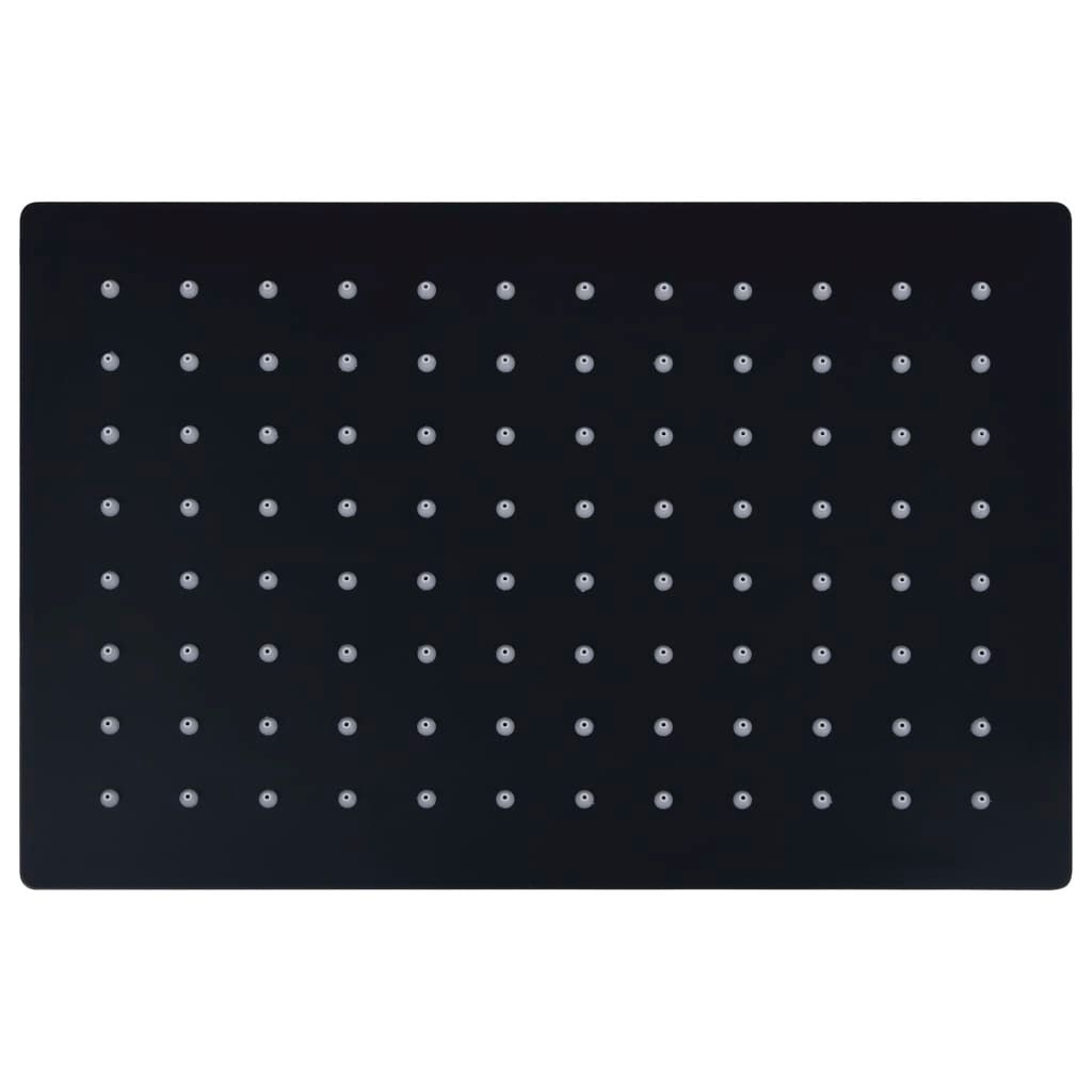 vidaXL Douche de pluie en acier inoxydable 30x20 cm Image du produit 