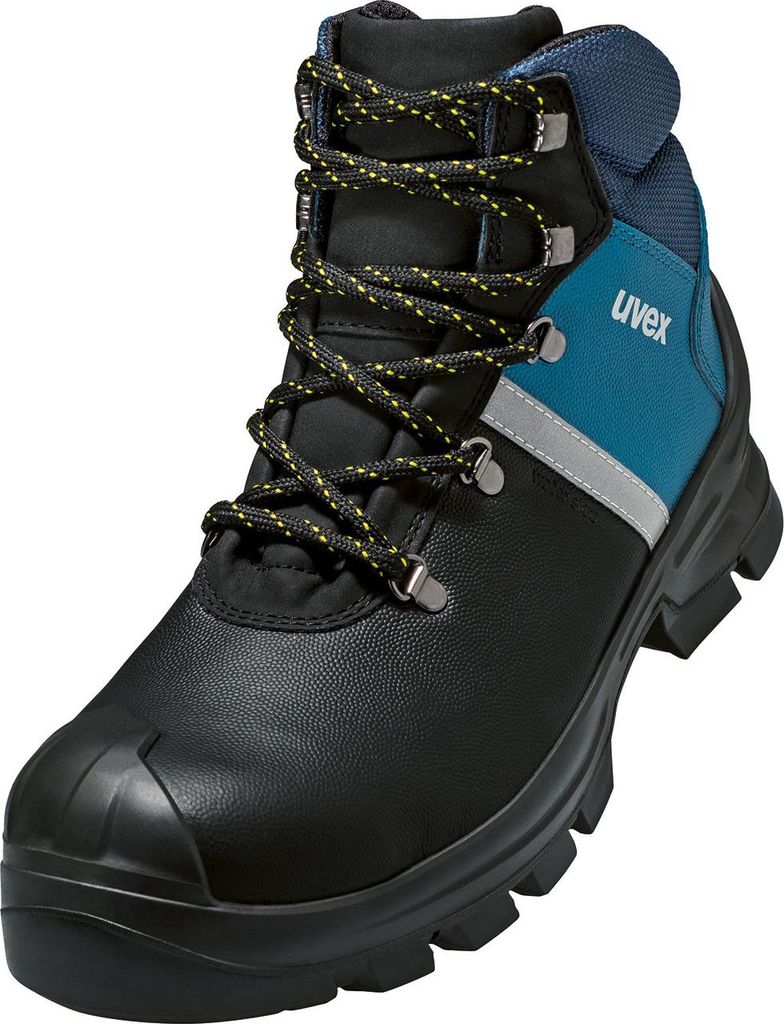 uvex 2 construction Stiefel S3 schwarz, blau Weite 11 Gr. 43