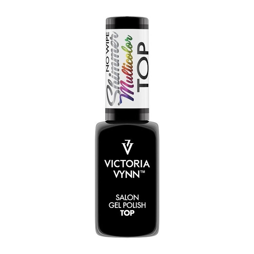 Koncový gel TOP Shimmer Multicolor bez výpotku 8 ml Obrázek produktu 