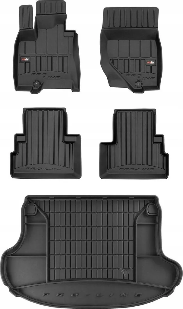 Tappetini 3D in Gomma per Infiniti QX70 2013-2018 | Kit 4 Pezzi
