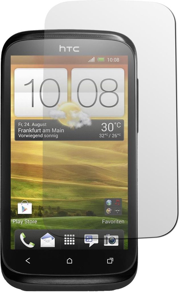 4er-Pack PhoneNatic Displayschutzfolien klar kompatibel mit HTC Desire X