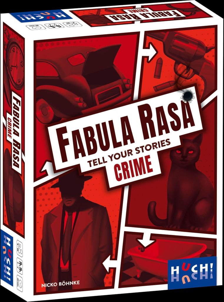 881335 - Fabula Rasa: Crime - Kartenspiel, für 2-5 Spieler, ab 8 Jahren