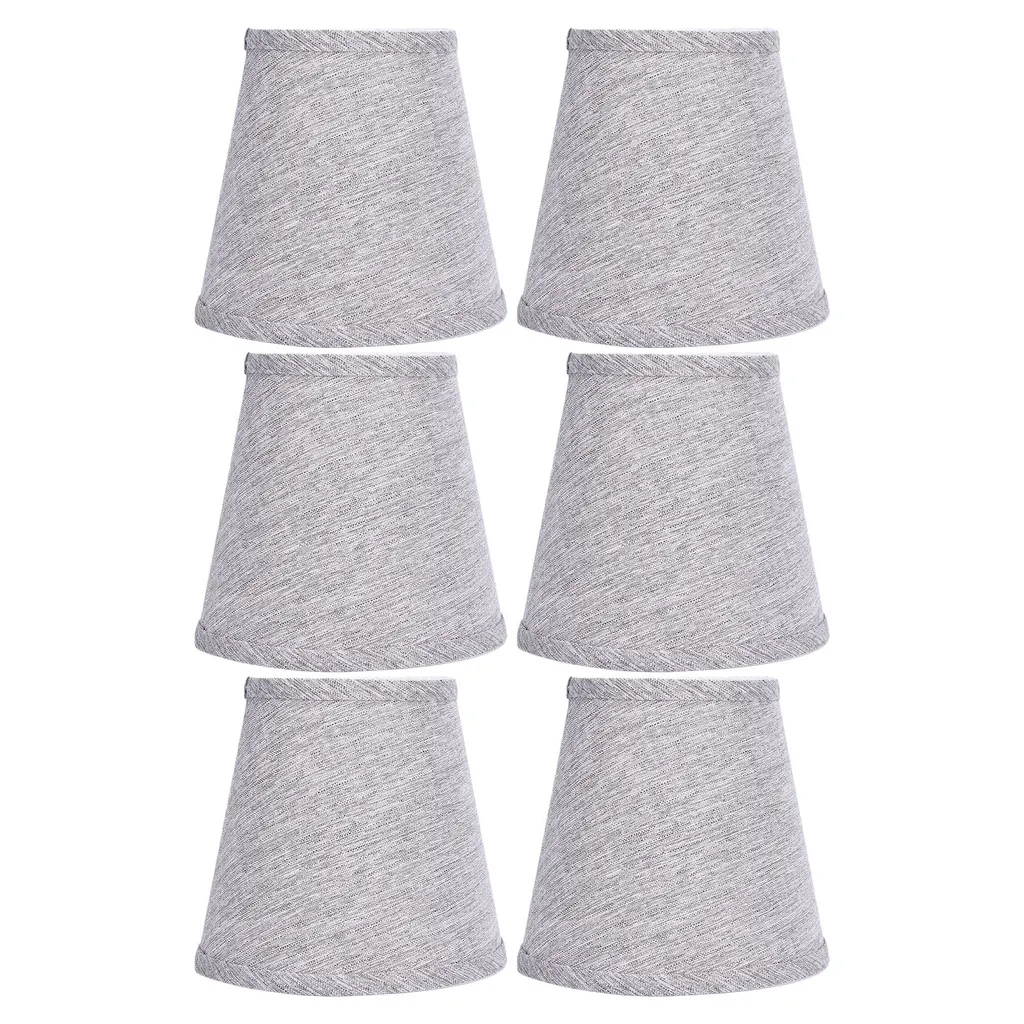 Set Paralumi E14 Tessuto Economici - Ricambio per Lampada da Tavolo