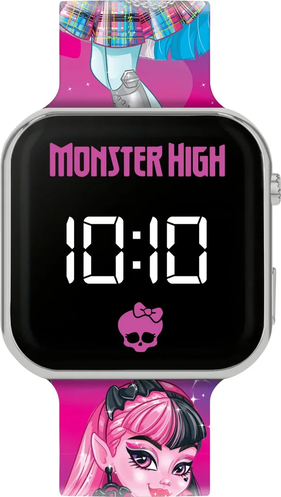 Orologio Digitale Monster High per Bambine - Display LED e Cinturino Soft