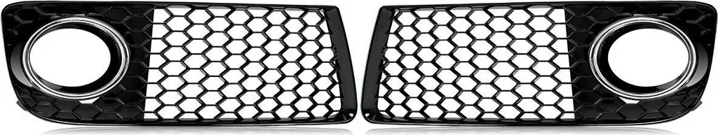 Grille de phare antibrouillard style nid d'abeille - Cache de protection