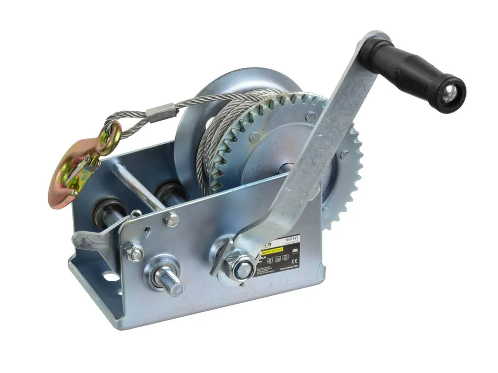 Treuil à manivelle 2500LB GEKO K00141 pour traction de charges lourdes