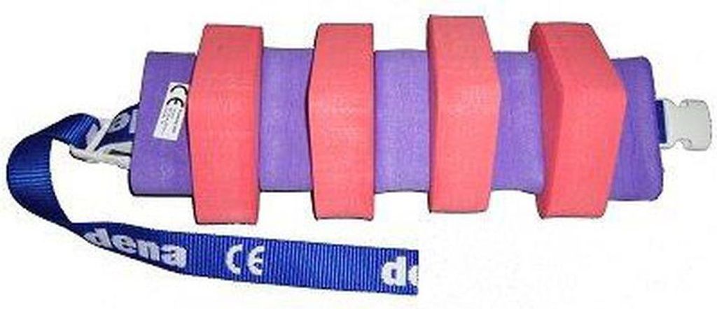 Schwimmgürtel Kinder mit Sicherheitsverschluß 60cm Länge Farbe Rot Lila