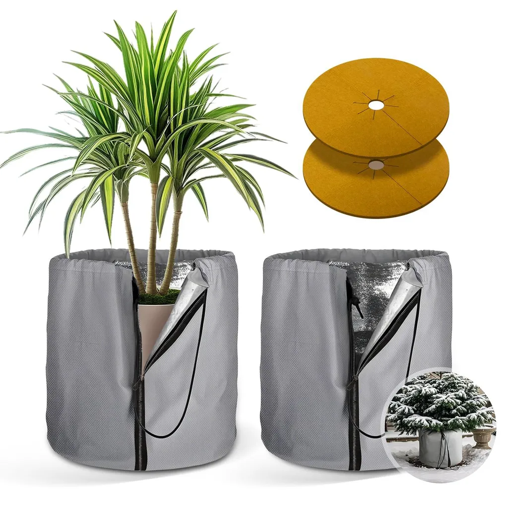 Protéger les plantes du gel : housses thermiques 50x45cm avec zip