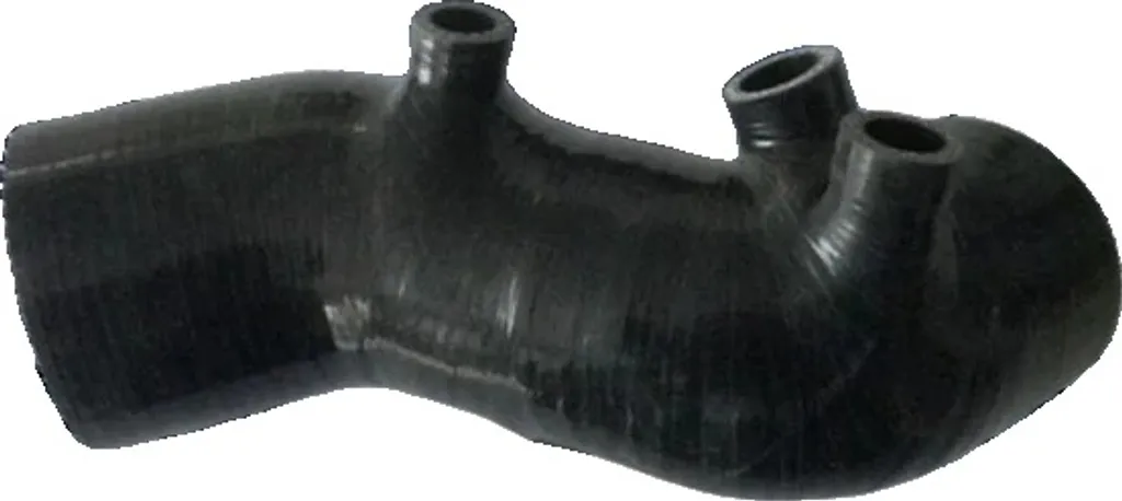TUBO IN SILICONE PER CORPI DI RISCALDAMENTO, resistenza alle alte temperature, materiale siliconico di alta qualità, nero