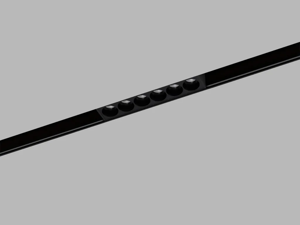 Luminaire LED MAGLASER II 6W 4000K Noir : Éclairage Neutre et Puissant