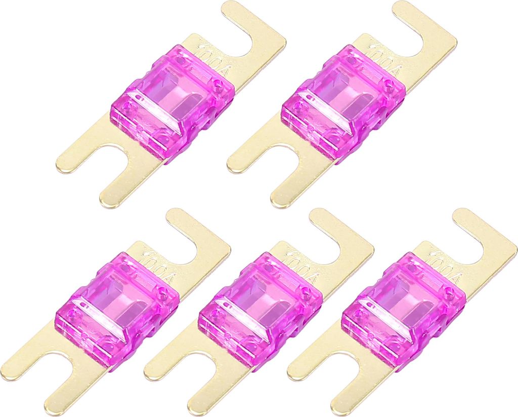 5 Stück 100A AFS Mini ANL Sicherungen Ersatz für Auto LKW Motorrad Boot Audio CDs