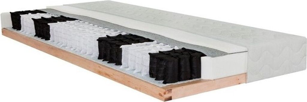 7-Zonen Taschenfederkern-Matratze Höhe 17,5 cm in H3 ESTER 90x200