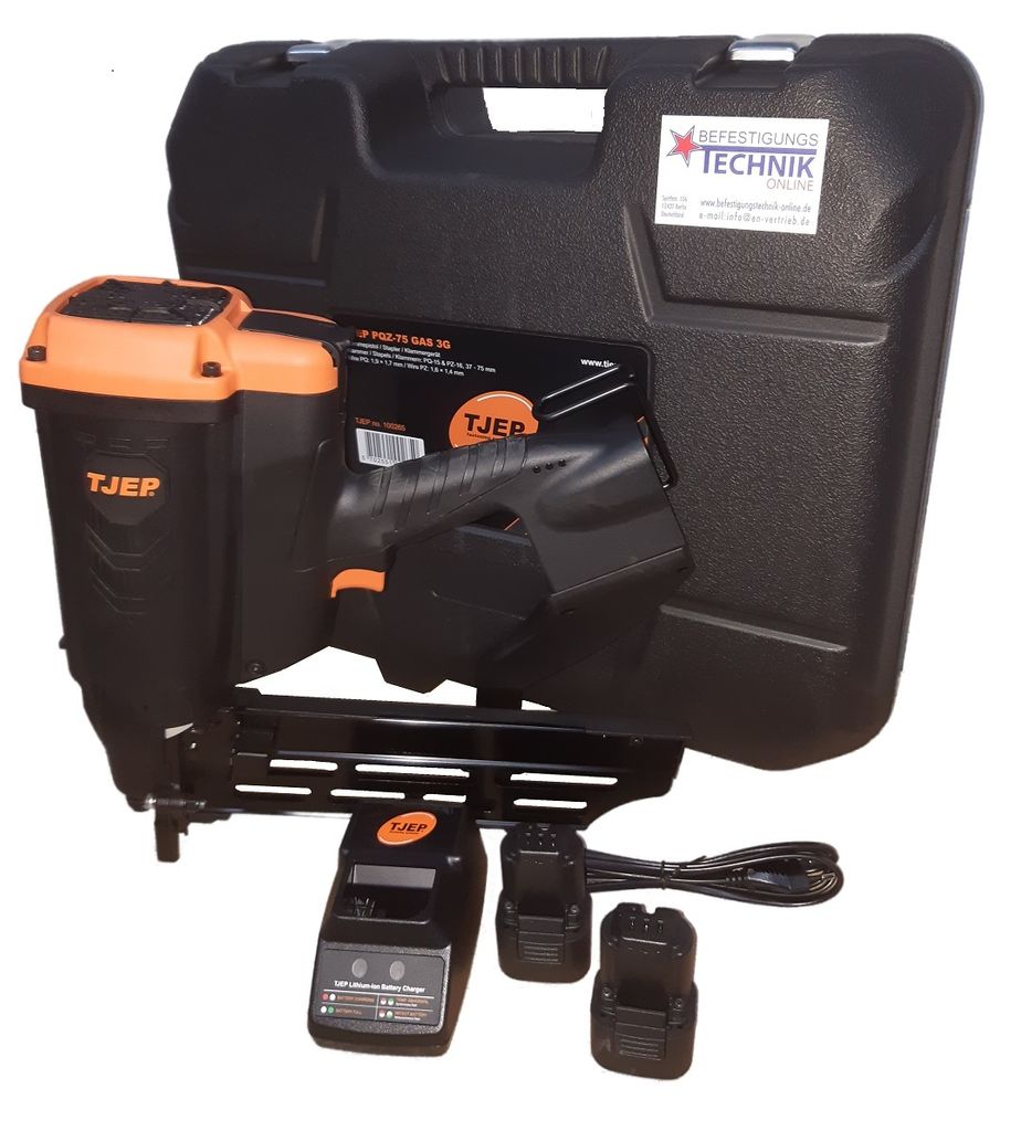 TJEP PQZ-75 GAS 3G Agrafeuse pour agrafe Prebena Q L Z Image du produit 