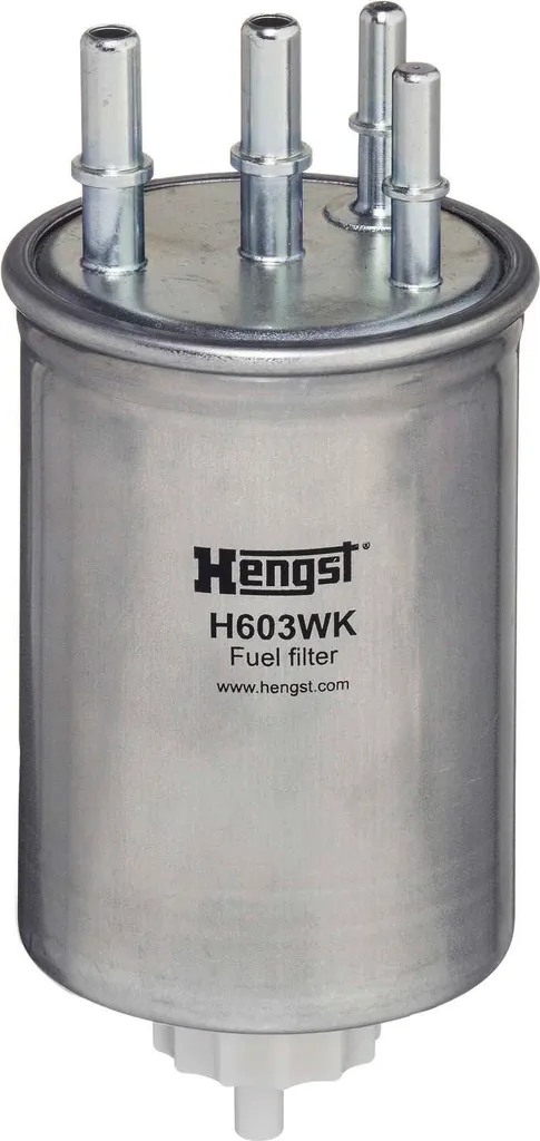 Filtre à carburant HENGST H603WK contre l'encrassement des injecteurs