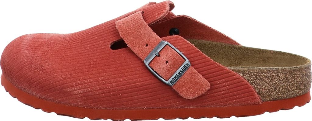 Birkenstock Hausschuhe Boston BS Damen 31363733323137 Rot 37 EU