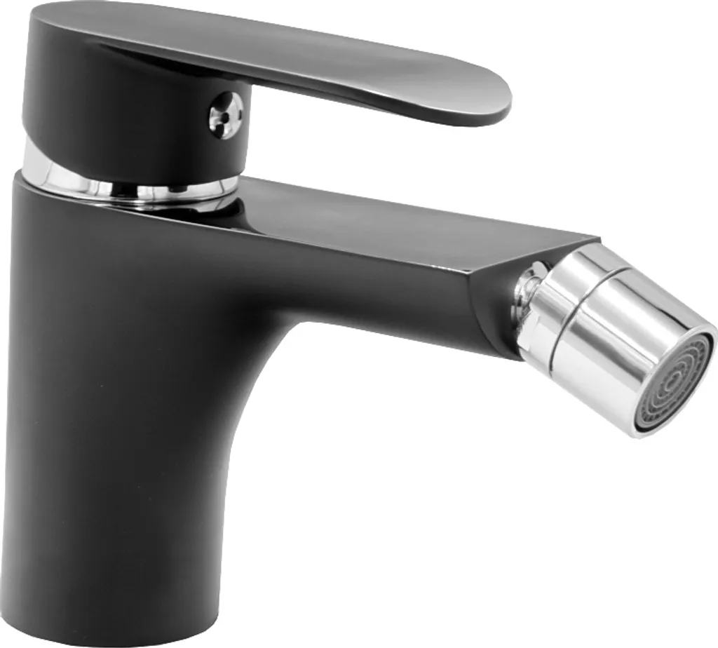 Miscelatore Bidet Pico Nero Opaco | Rubinetteria Bagno High-End