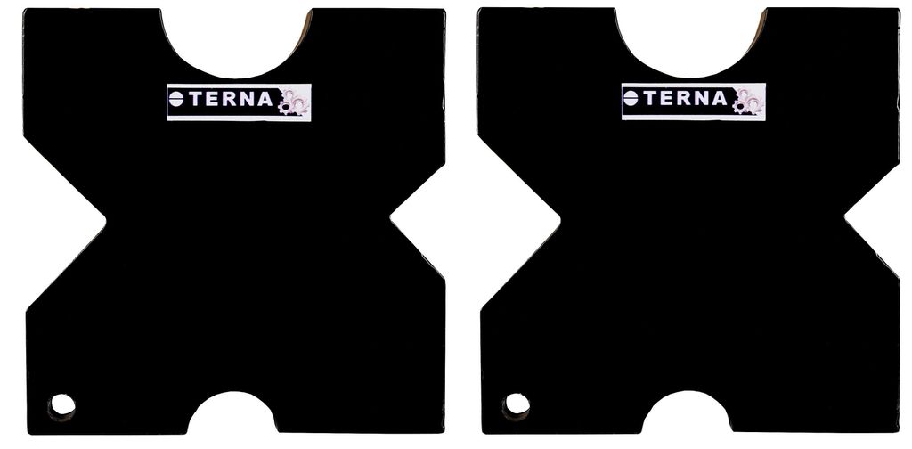 Prismen - Platten Prismenauflage für Werkstattpressen 12T / 20T - 2 Stk.