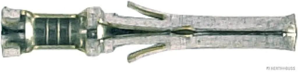 50x HERTH+BUSS ELPARTS Connettore a crimpare 50251810 1,6 mm