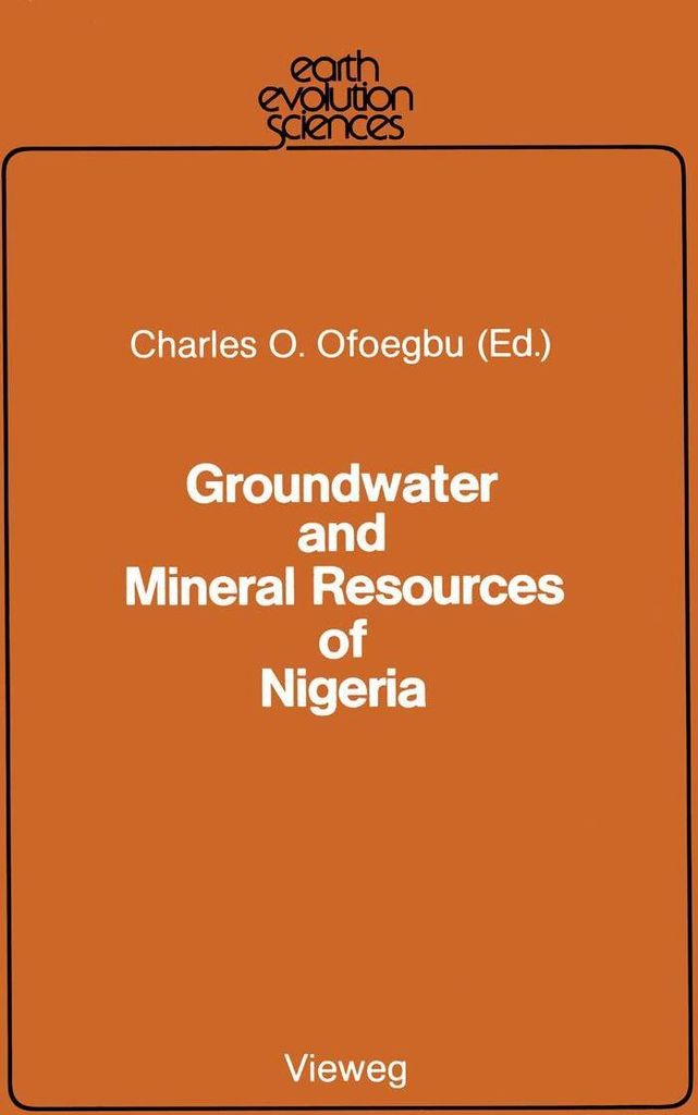 Groundwater and Mineral Resources of Nigeria