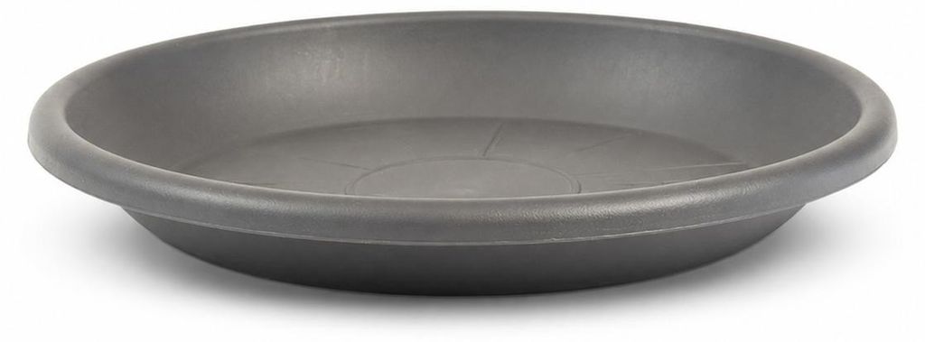 Pflanztopfuntersetzer Mira Anthrazit Ø 34cm - Frostsicher & Produktbild  KI-generiertes Bild