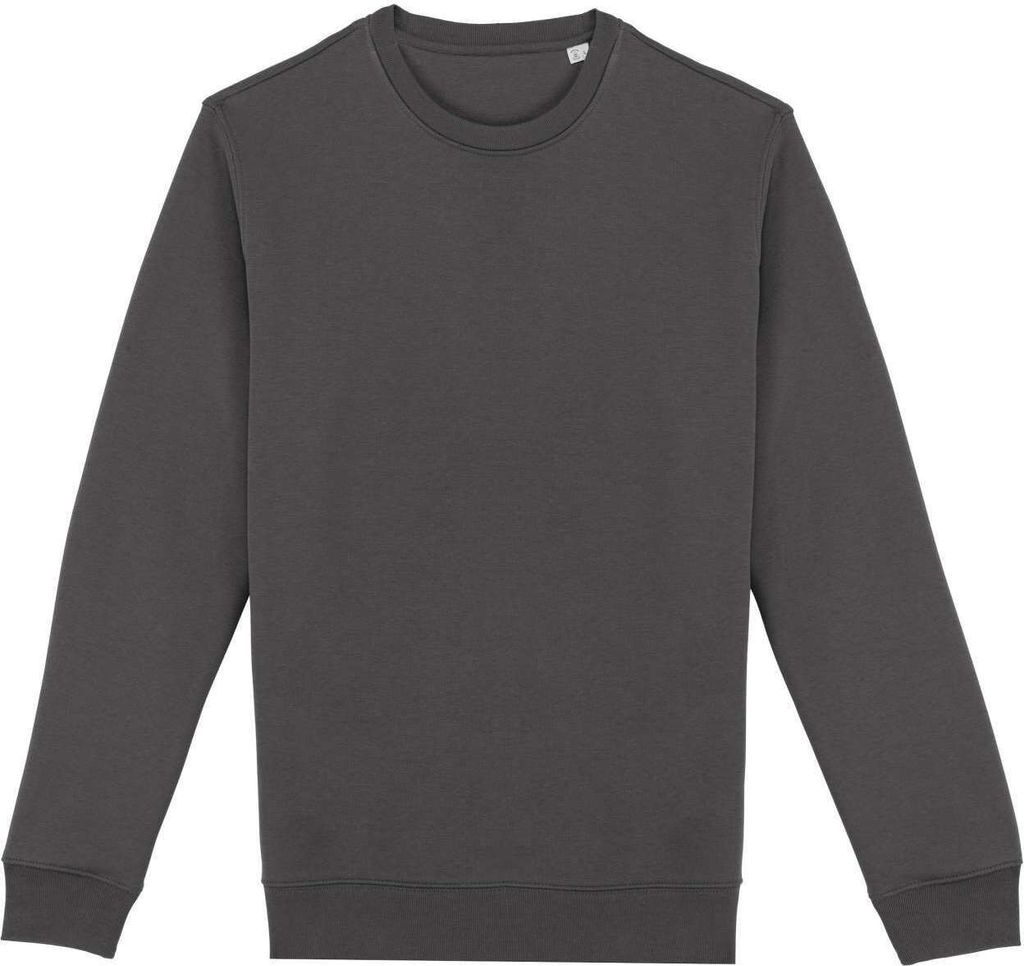 Native Spirit Umweltfreundliches Uni-Sweatshirt mit Rundhalsausschnitt