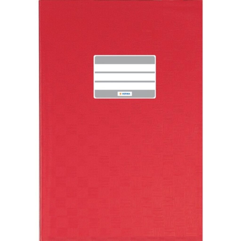 Protège-cahier HERMA, DIN A4, en PP, rouge opaque Image du produit 