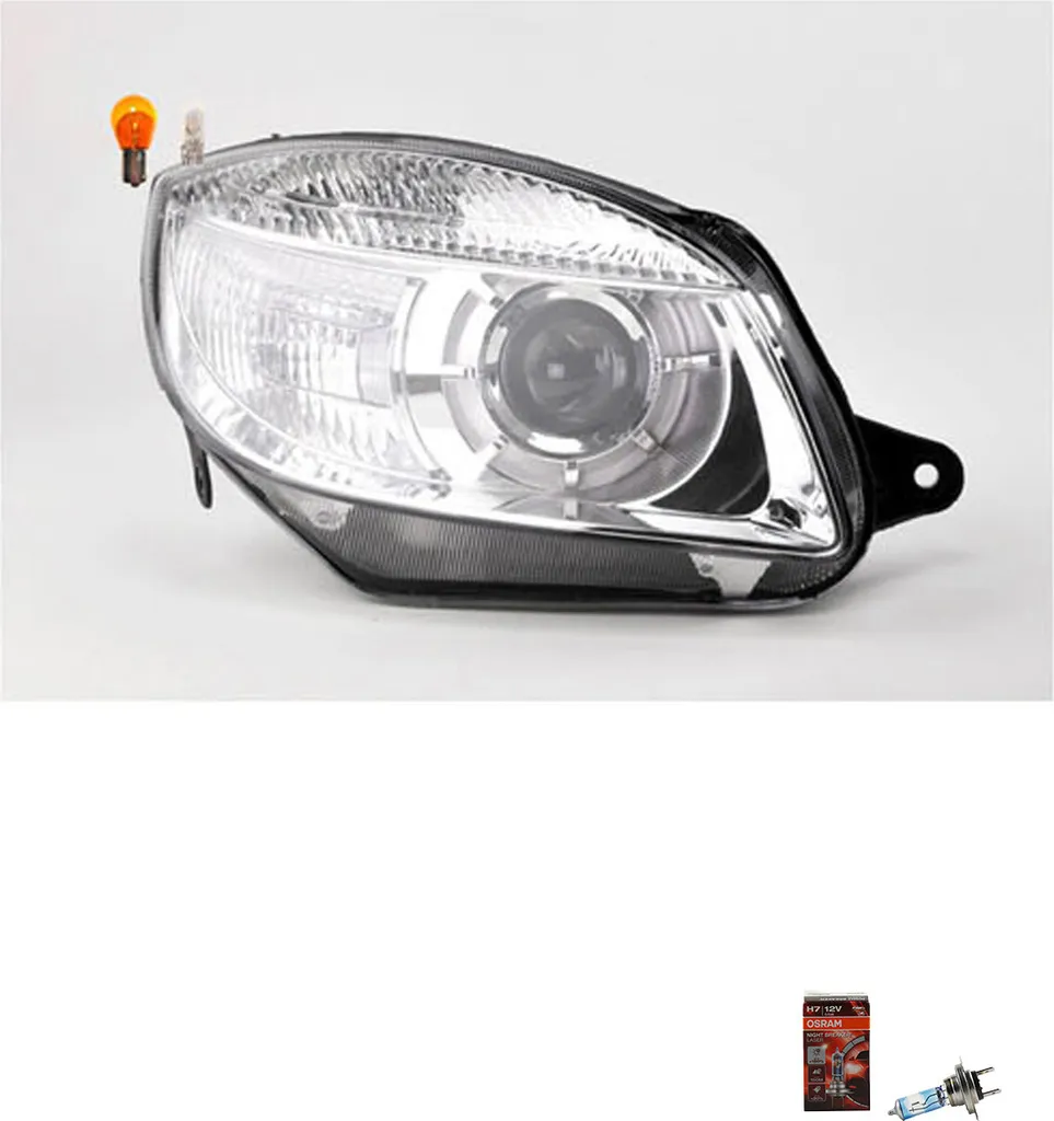 Faro Johns 5J1941018A per Skoda Fabia 54 Destro + Osram Night Breaker