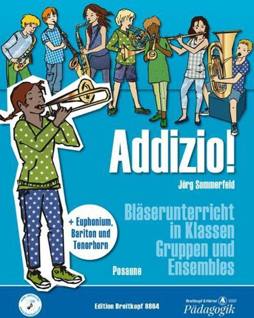 Addizio! Schülerheft Posaune Zdjęcie produktu 