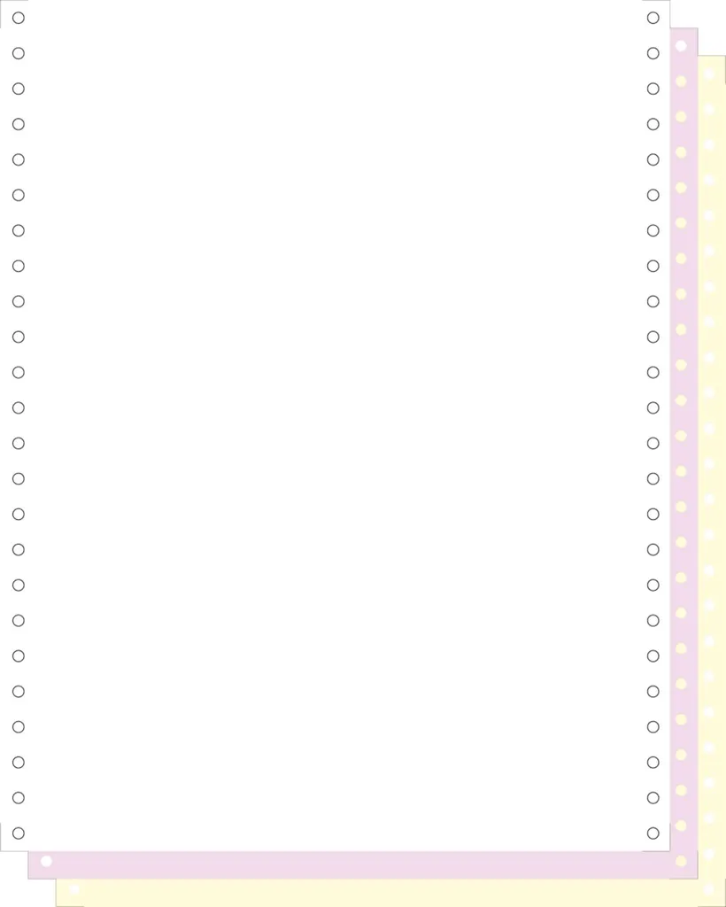 Papier listing informatique autocopiant 2 plis 240x12 Exacompta 62523E