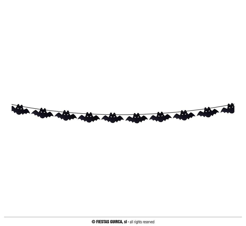 Tiere Fledermaus Girlande Halloween Dekoration Gruselig Spuk Party Feier Dekor Requisiten Schwarz Ornamente, Farbe: Schwarz