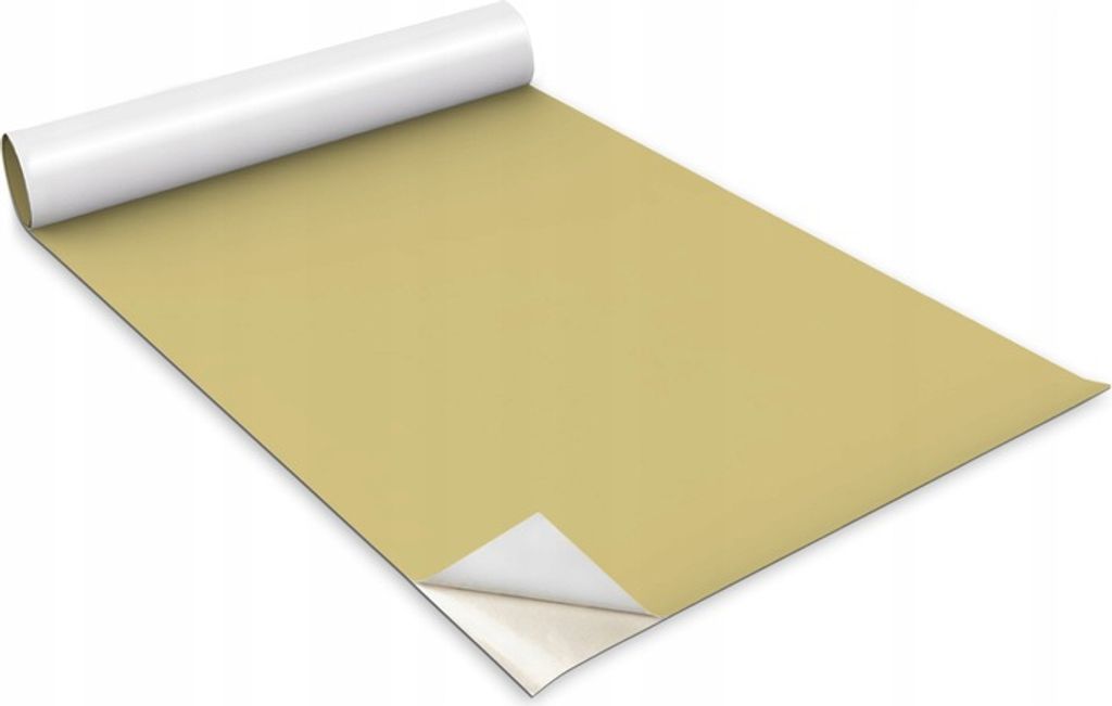 Selbstklebende Möbelfolie für Tischplatten Gelb 100 x 50 cm