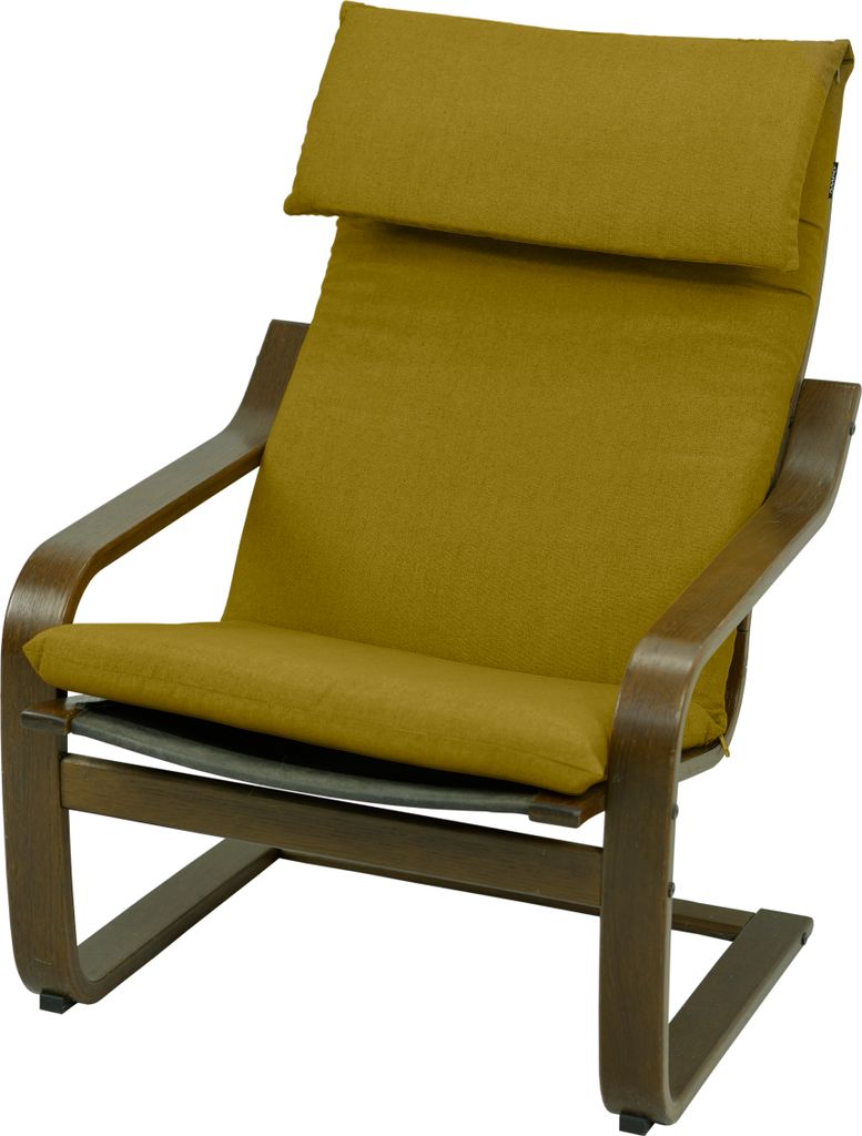 AMPO Polsterkissen für IKEA POANG PELLO Wohnsessel, Sitzkissen, IKEA Kissen 7 cm