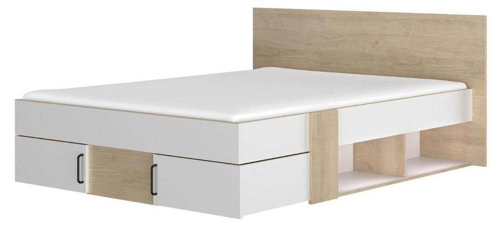 CALICOSY - Lit avec Rangements 140x190cm - Swivel Image du produit 