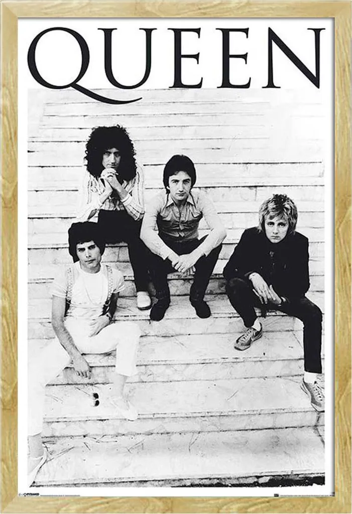 Décoration Rock Queen Poster Brazil 81 Encadré Shinsuke Hêtre 61x91