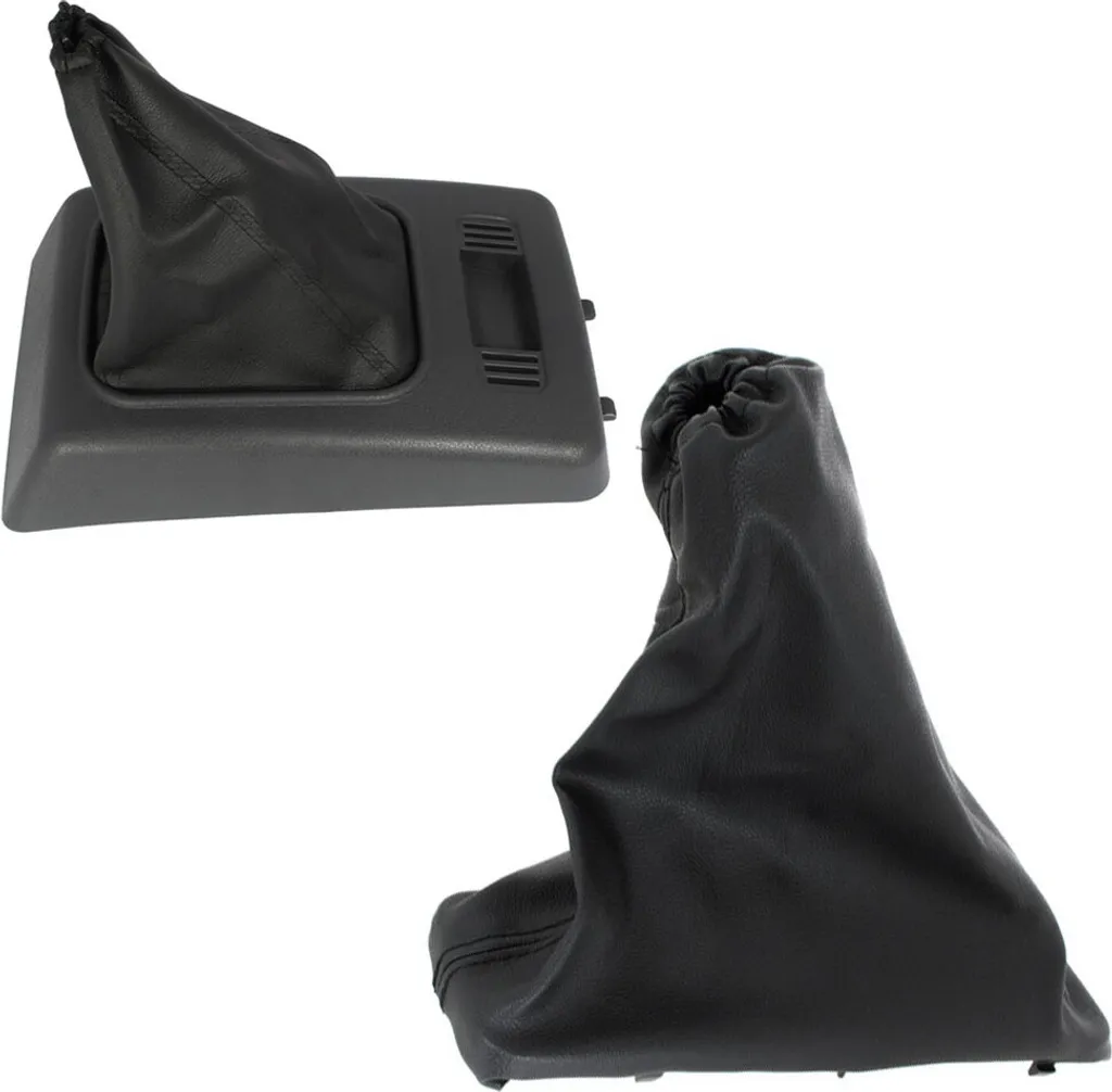 Soufflet de Levier de Vitesse en Cuir Synthétique avec Cadre Intégré