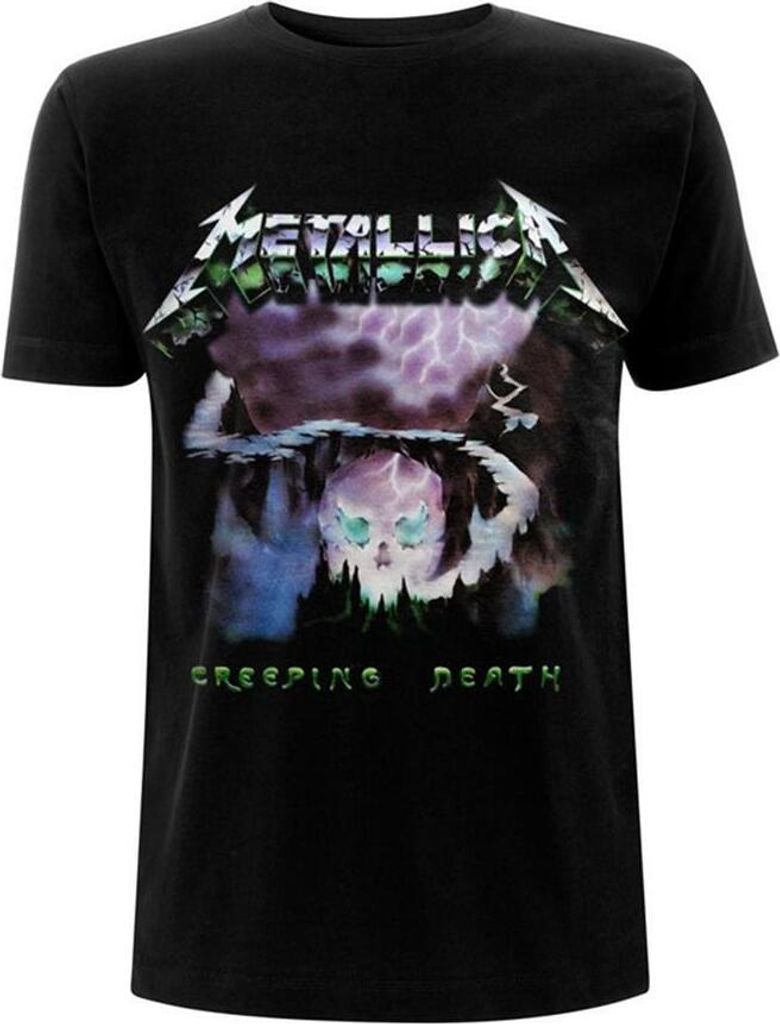 Metallica - "Creeping Death" T-Shirt für Herren/Damen Uni PH1316 (S) (Schwarz)