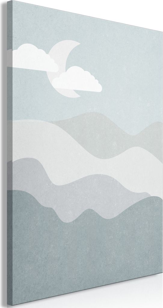 Italienischer Leinwand Leinwandbild - Mysterious Night (1 Part) Vertical 80x120 cm Für Kinder e-A-0129-b-a