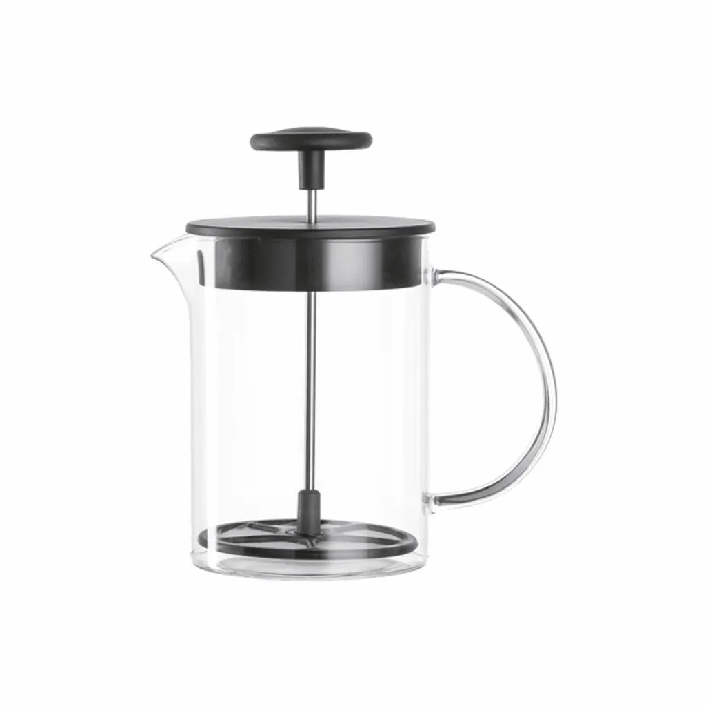 Mousseur à lait en verre thermorésistant Leonardo de 1,2 litre