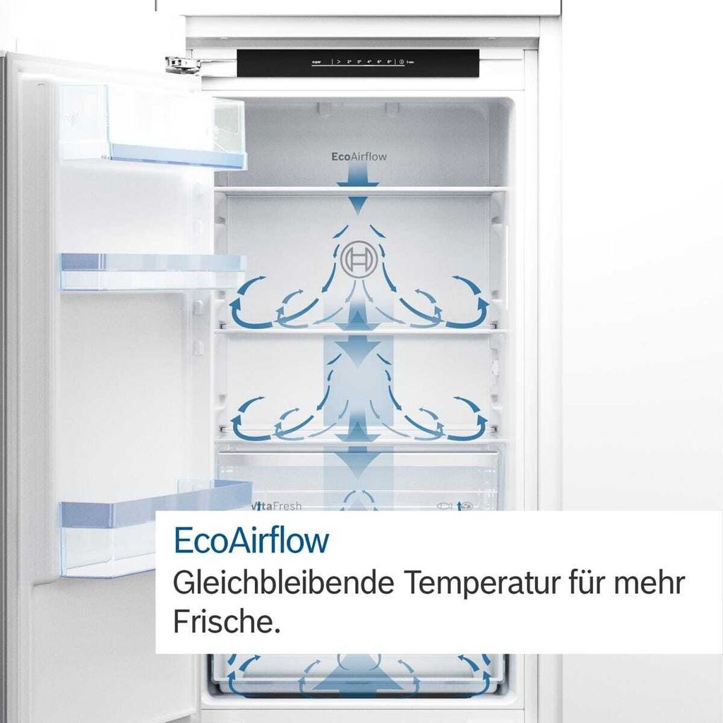 Bosch Einbau-Kühlschrank mit Gefrierschrank, 122.5x56cm, Produktbild 11