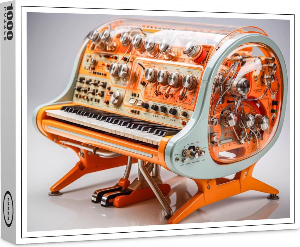 raxxa Premium-Puzzle "Synthesizer", 1000 Teile