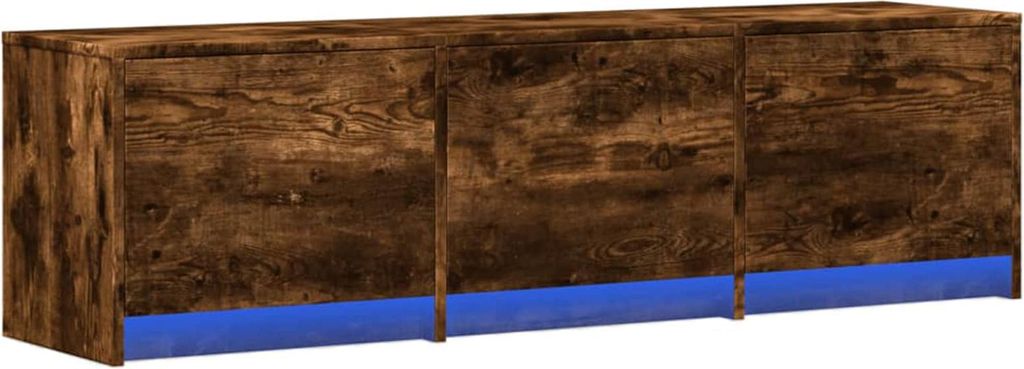 TV-Schränk Geräucherte Eiche 140 x 34 x 40 cm Holzwerkstoff