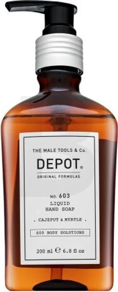 Savon mains Depot No. 603 senteur Cajeput & Myrte hydratant 200 ml