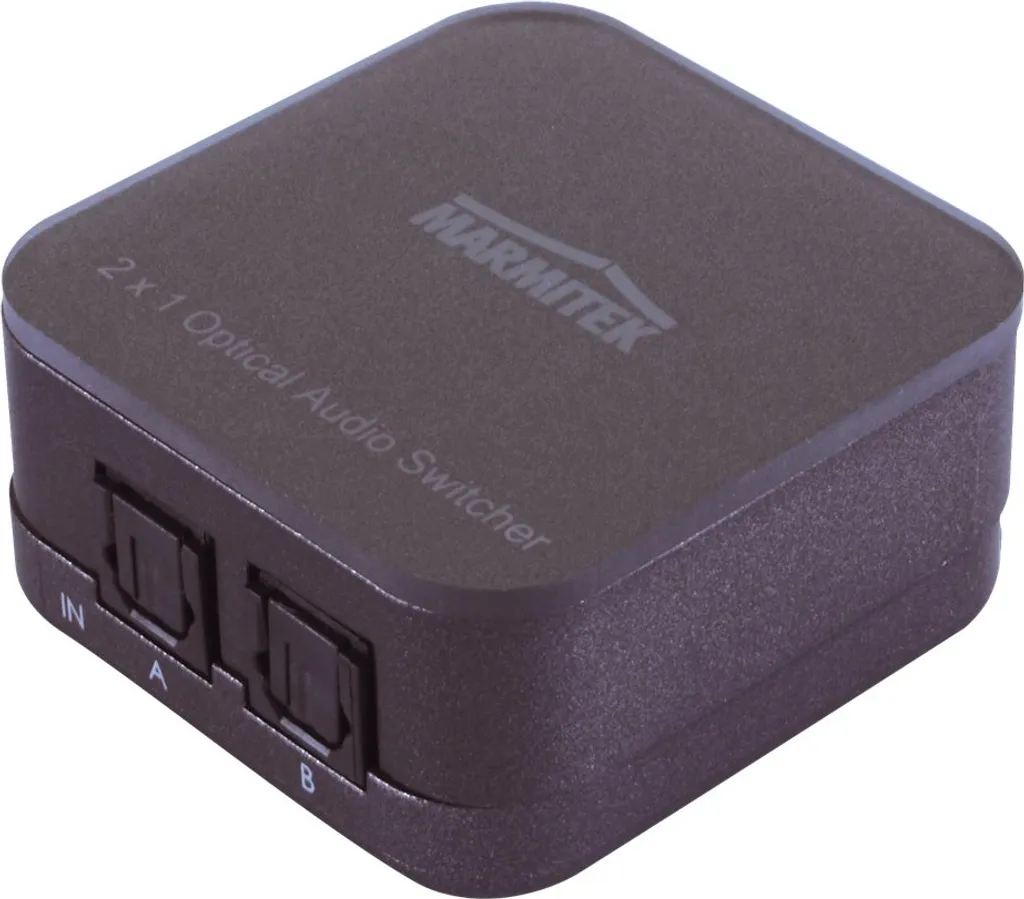 Switch Audio Optique Connect TS21 Marmitek pour 2 Sources Toslink SPDIF
