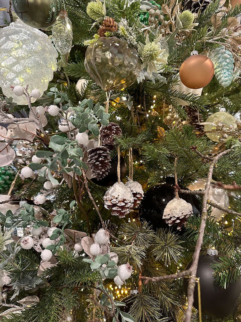 Weihnachtskugeln Glas 6cm x 20 Stück - Schwarz Produktbild 2