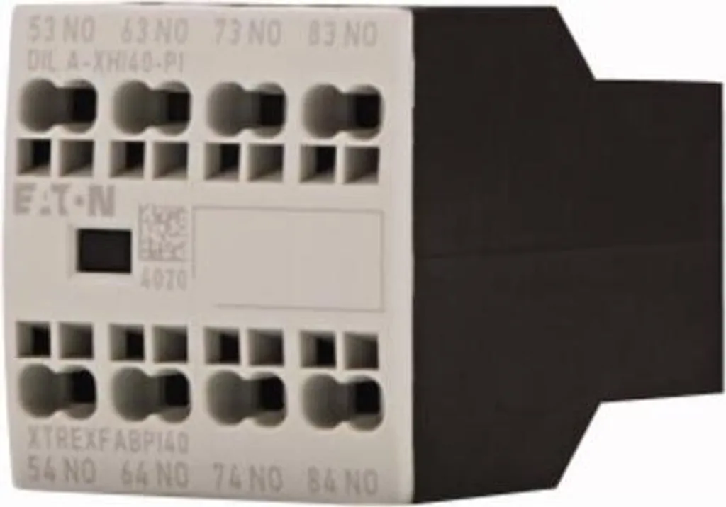 Contact auxiliaire Push-in Eaton DILA-XHI40-PI à connexion rapide