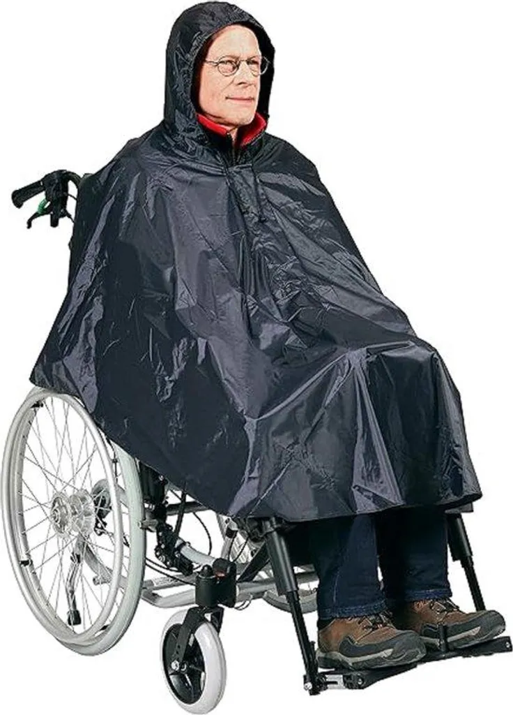 Couverture fauteuil roulant chaude et sac couvre-jambes thermique Gris