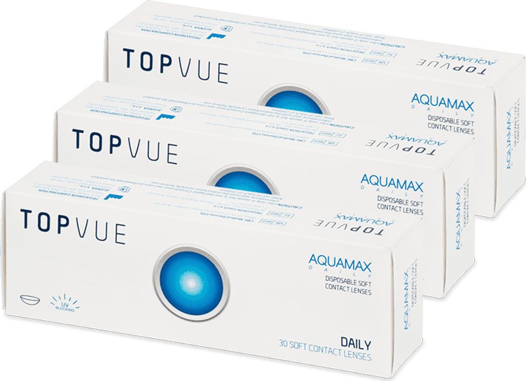 TopVue Daily (90 Linsen) Stärke: +3.50, BC: 8.50, DIA: 14.20