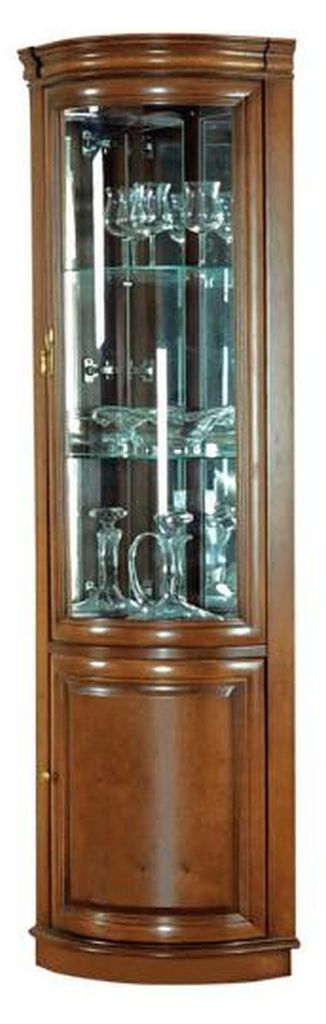 Eckvitrine Schrankvitrine Vitrine Glasvitrine Vitrinenschrank Regalvitrine