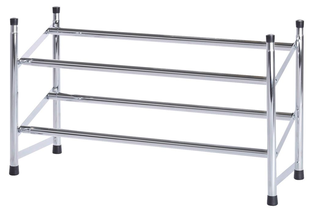 WENKO Schuhe Regal Ständer Ablagen Steck System Ebenen 10 Produktbild 