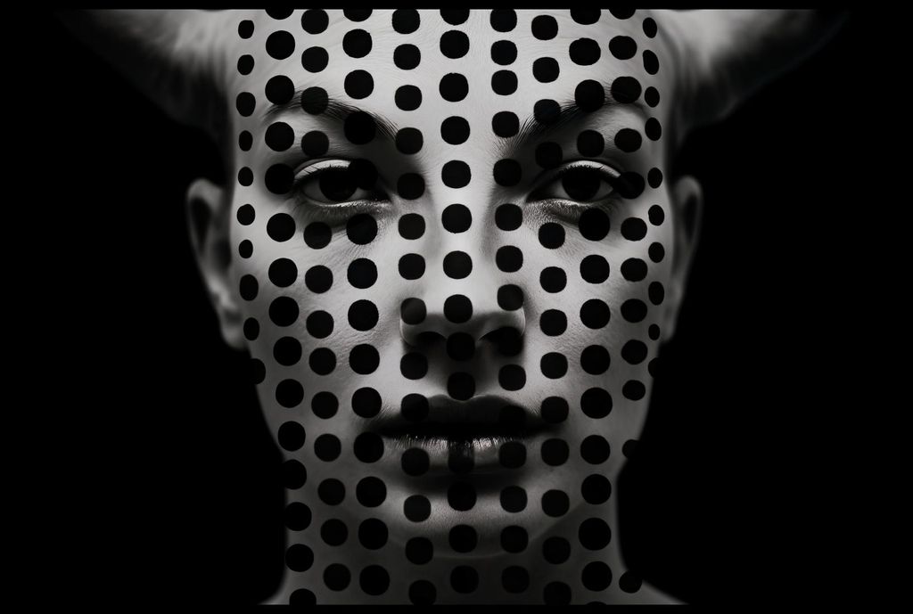 Plakat 91,5x61cm Durchbohrender Blick